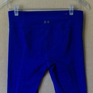 Under Armour Purple/Blue Cropped Capri Leggings